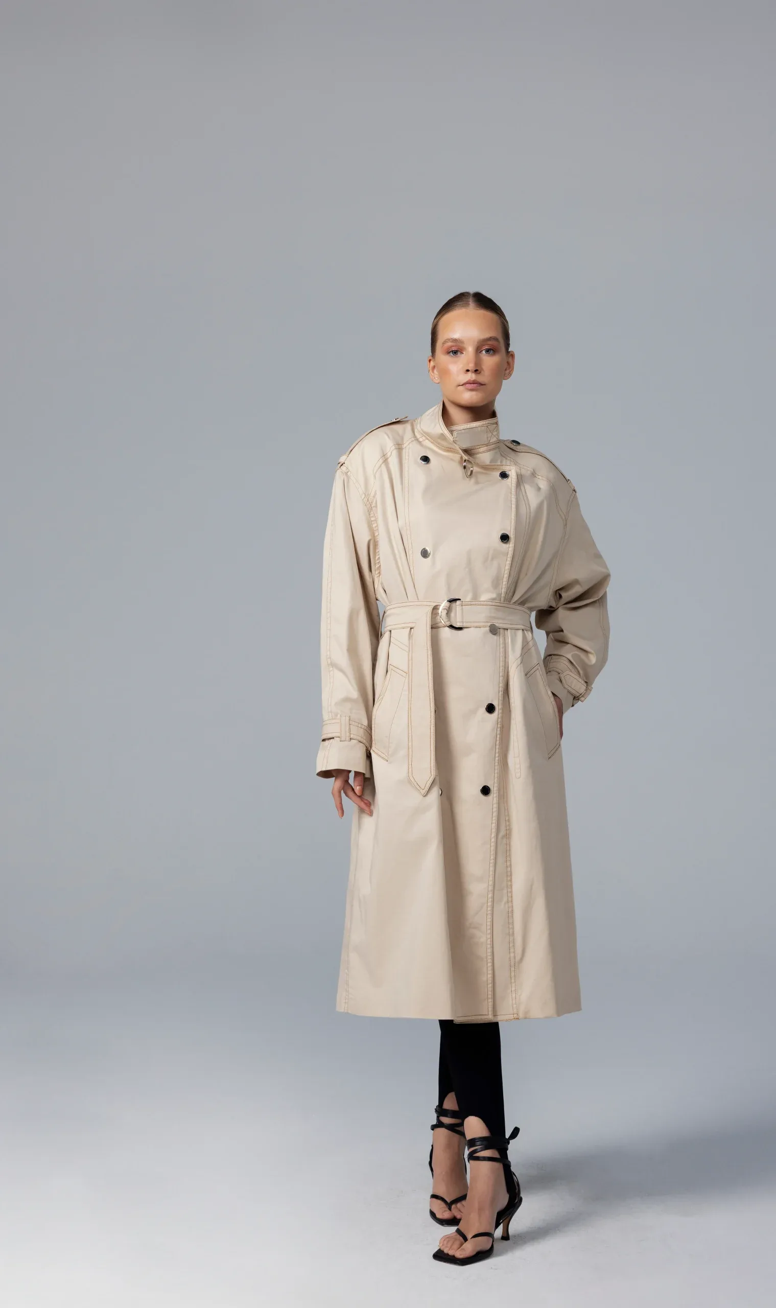 Mira Trench Coat Thumbnail 2